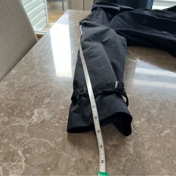 Reitmans navy blue double breasted trench coat size large - Picture 12 of 13